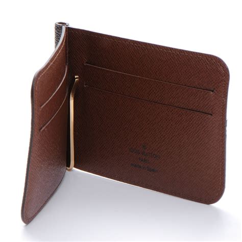 mens lv card holder|louis vuitton men's money clip.